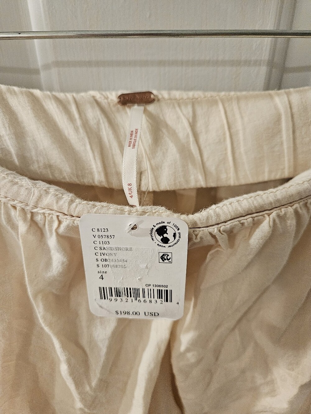 Free People Sweet Serenade Pull-on Wide Leg Pants s4 - Picture 10 of 11